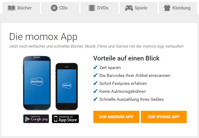 Momox App