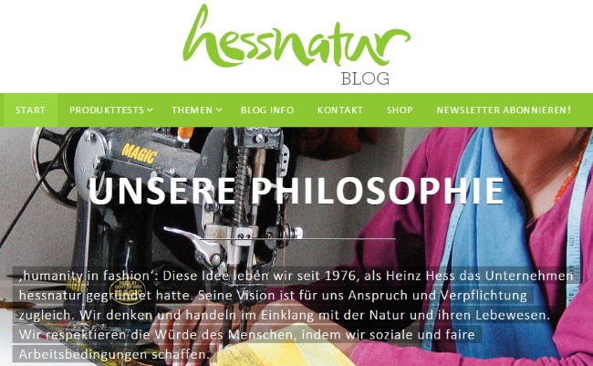 Hessnatur Blog