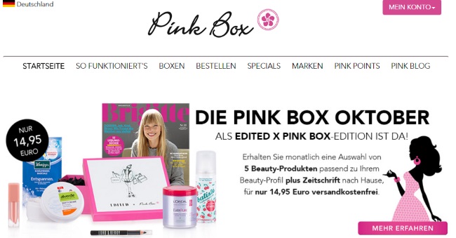 Pink Box Onlineshop