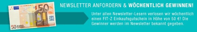 FIT-Z Gutschein Newsletter