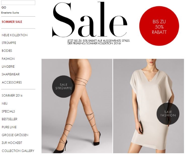 Wolford Onlineshop